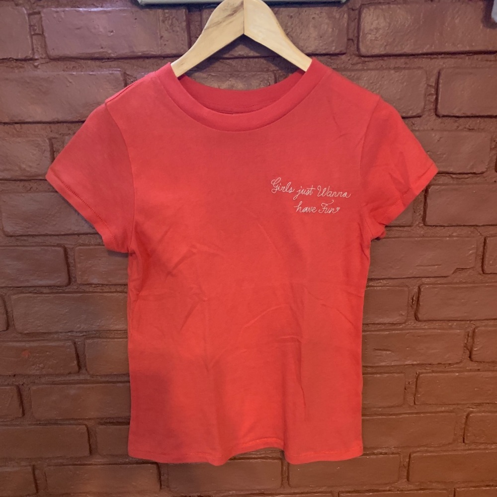 Girls just wanna have fun tee